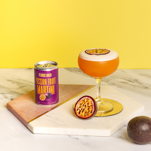 PASSION FRUIT MARTINI CANS 4PACK THE DRINKS BUREAU