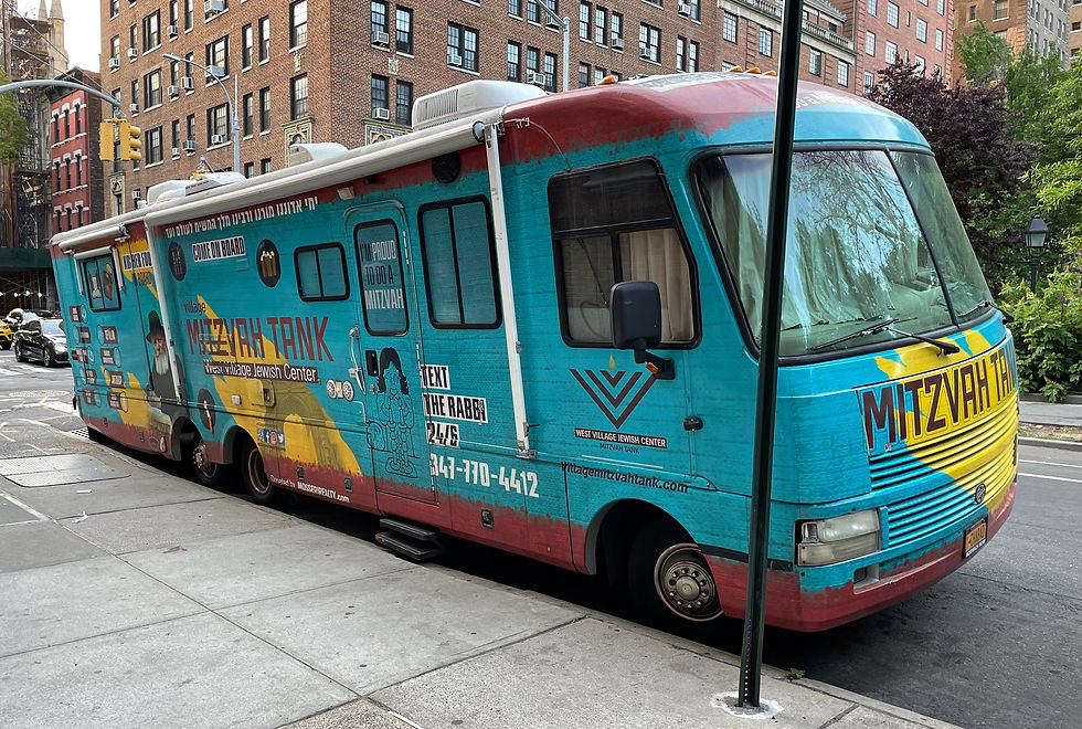 A Mitzvah Tank in Manhattan
