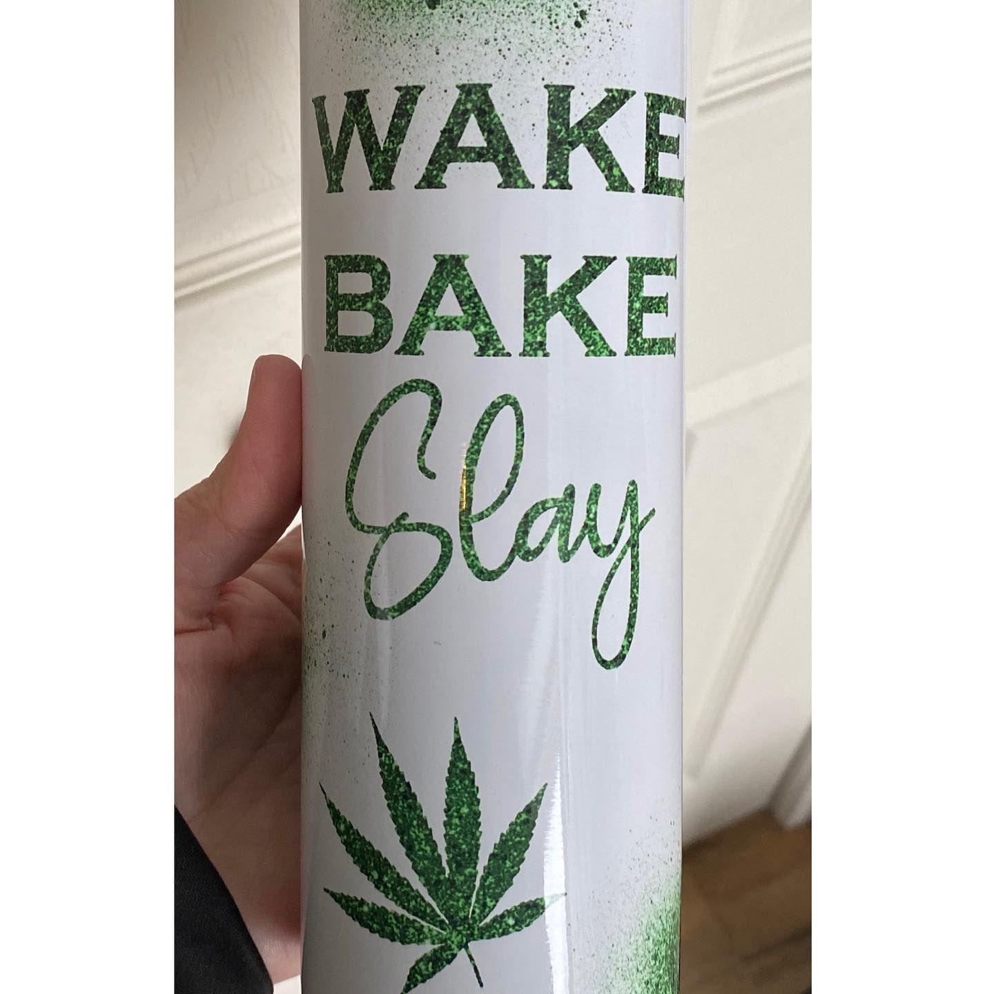Wake Bake Slay Sublimated Drinkware