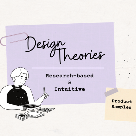 Research-based and Intuitive Design Theories