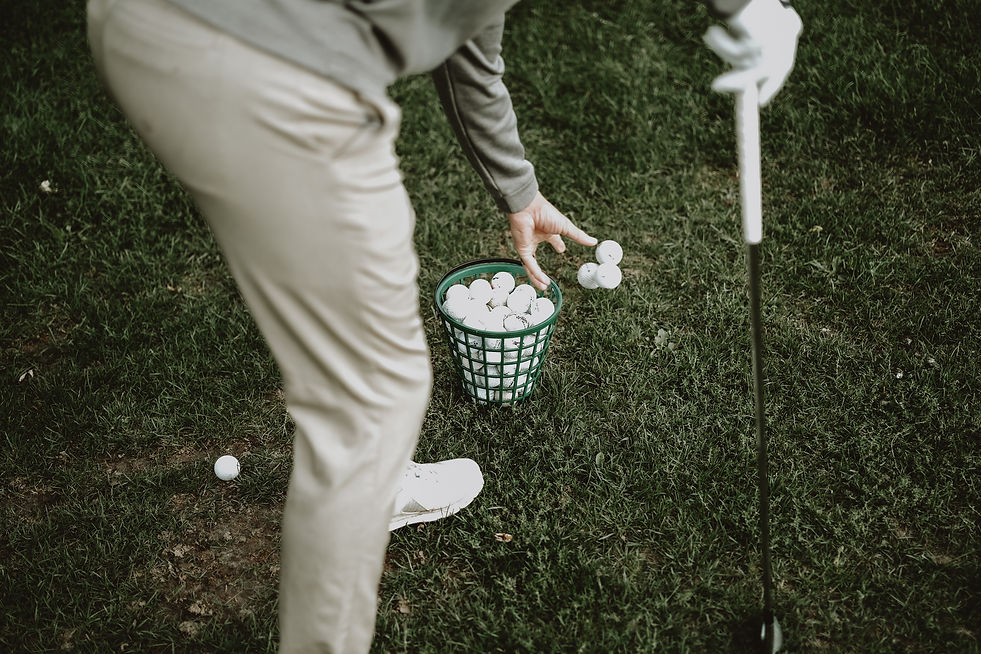 Trying to break par in golf