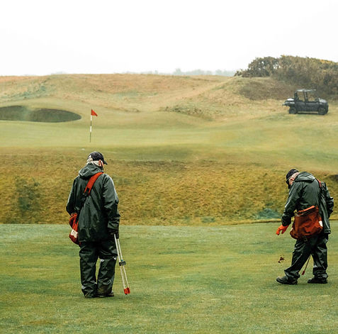 A band of Brothers fixing one fairway at a time