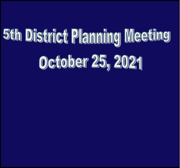 5th District Planning Meeting
