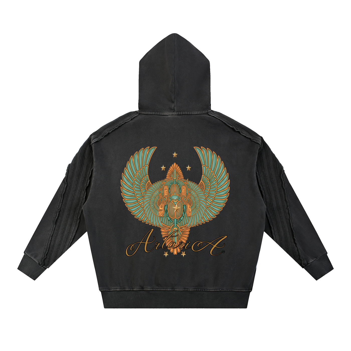 Artaria My Third Eye Gold Box Fit Hoodie