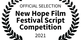 OFFICIAL SELECTION - New Hope Film Festival Script Competition - 2021.png