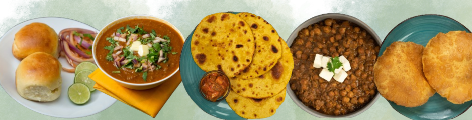 Arranged Food and Objects