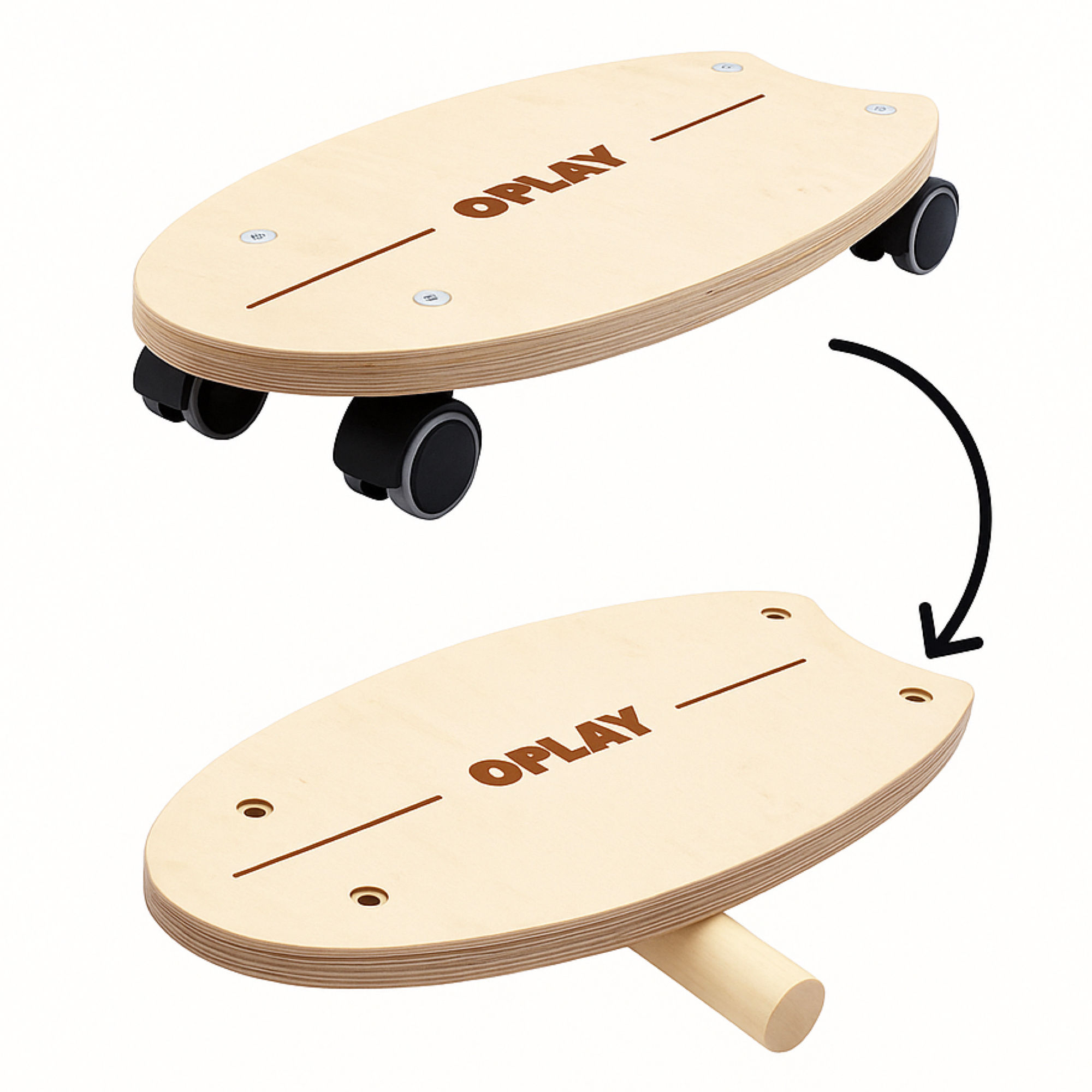 Wood Rider Board 2 in 1