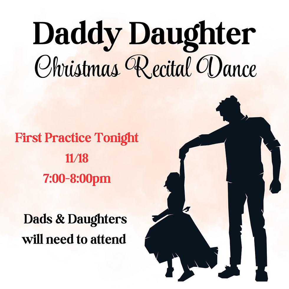 Daddy Daughter Dance Practice