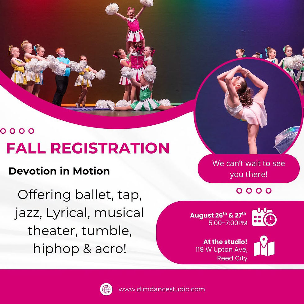 Fall Registration!