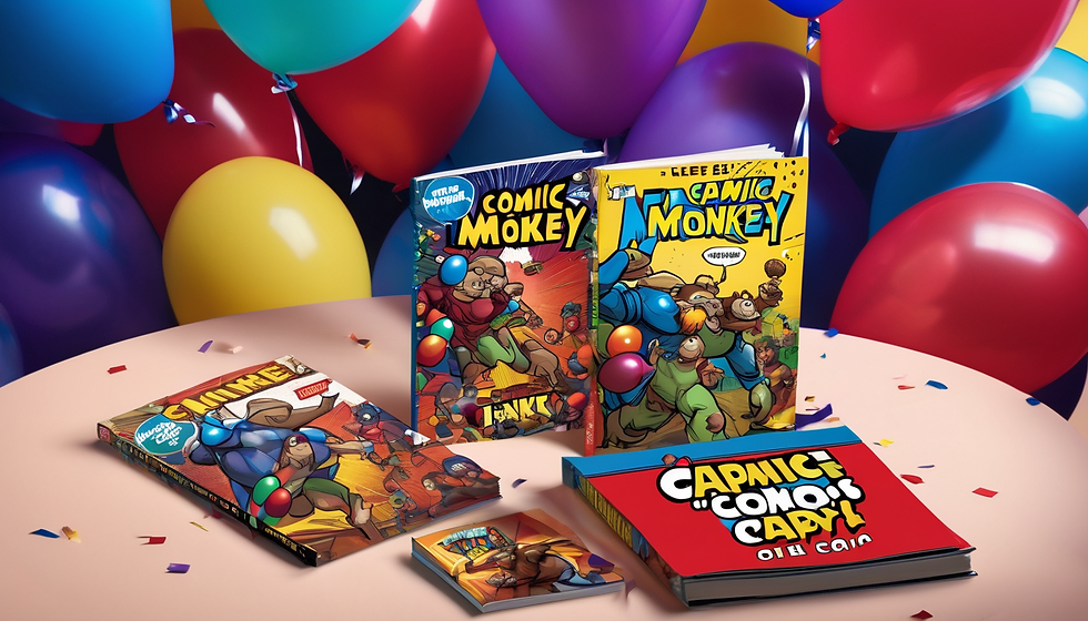 Capy VS Monkey Comic Launch Party
