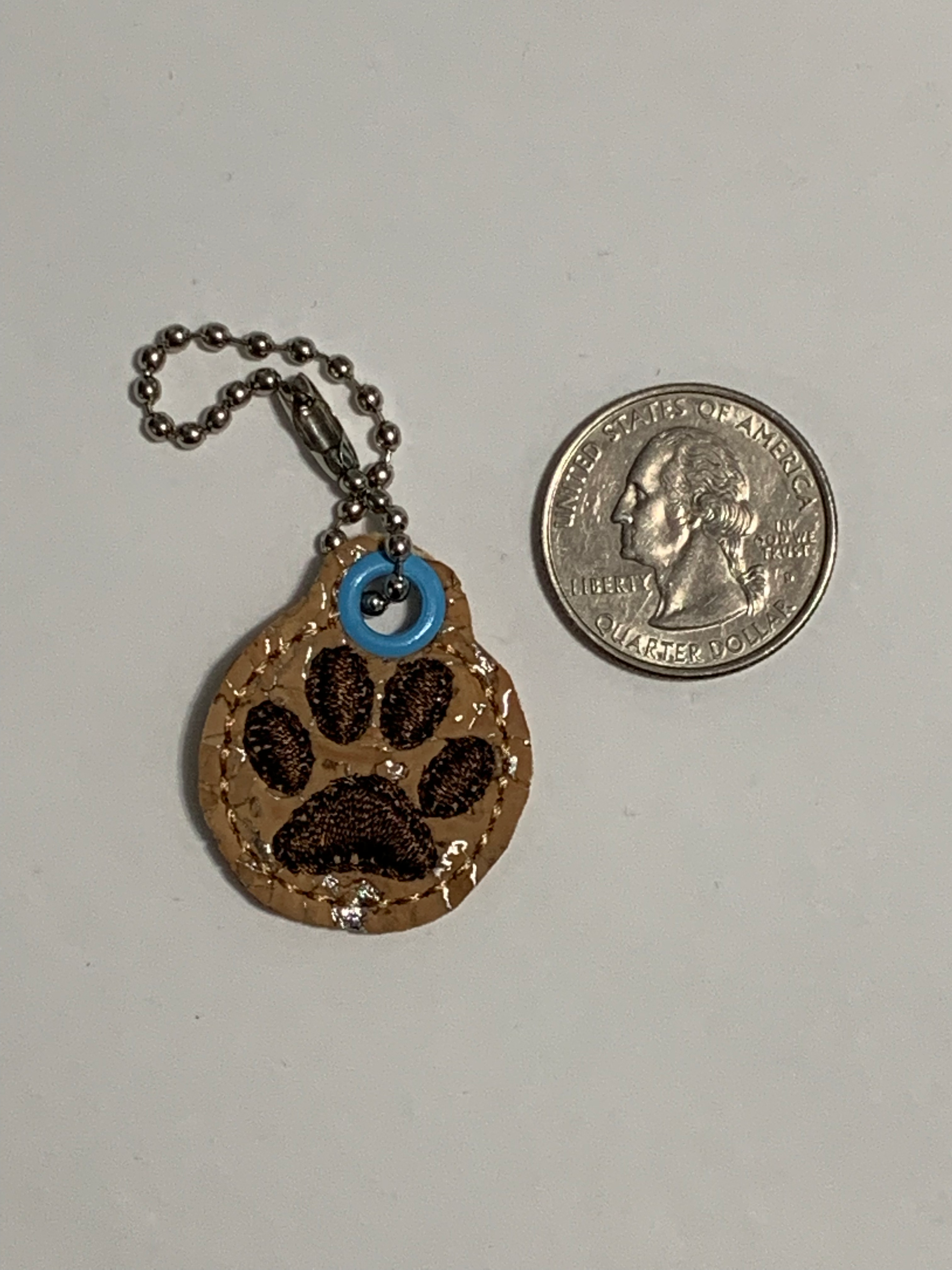 Dog Paw Charm - CORK