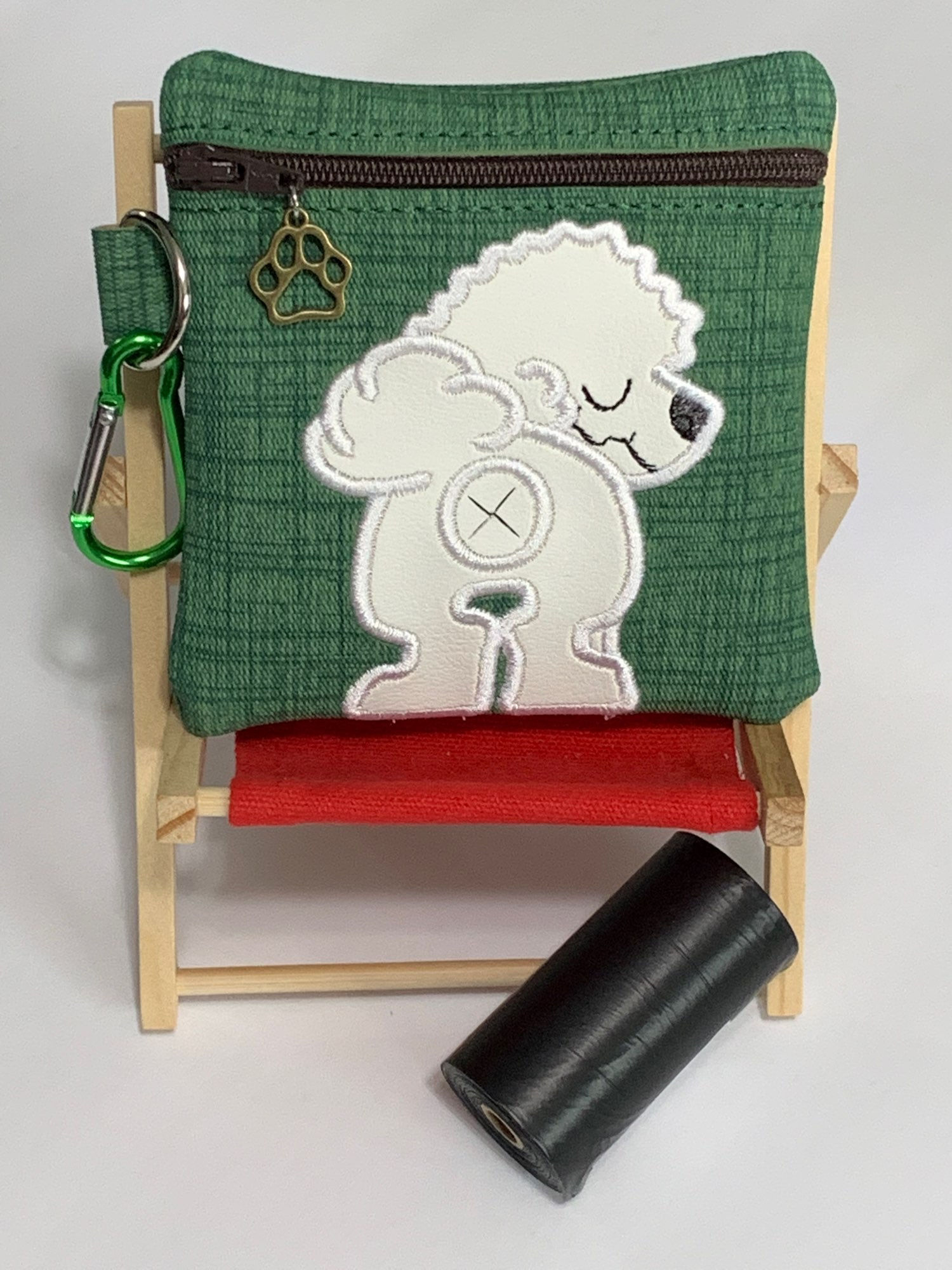 Fluffy Pup Poo Bag Holder