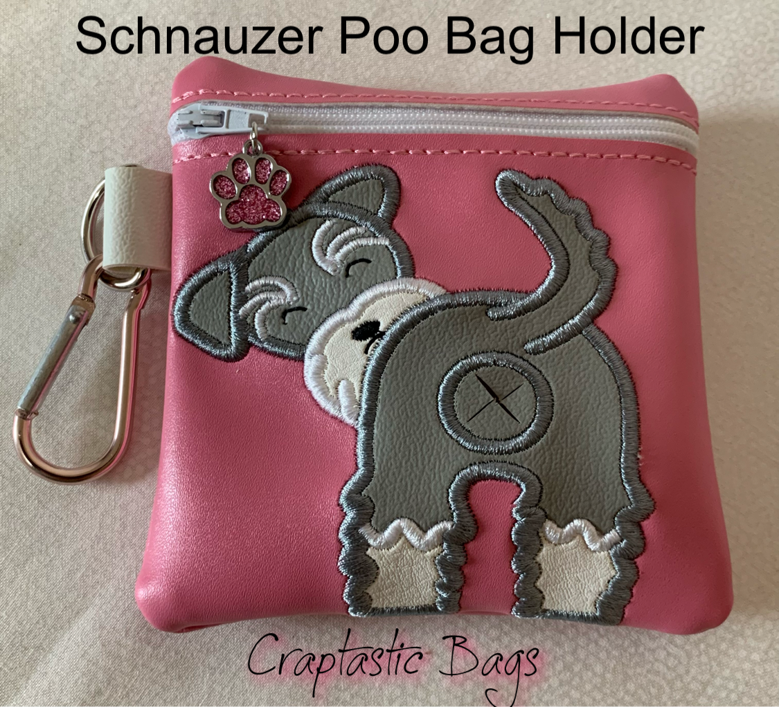 Schnauzer Poo Bag Holder
