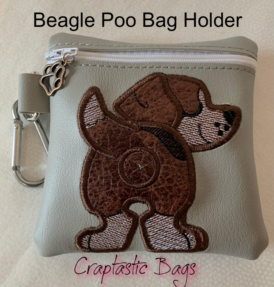Beagle Poo Bag Holder