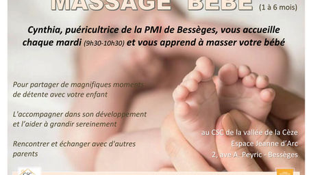 Massage bébé – Un moment privilégié avec son enfant