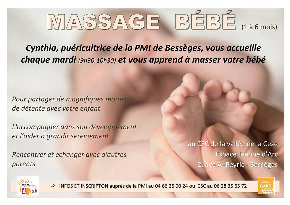 Massage bébé – Un moment privilégié avec son enfant