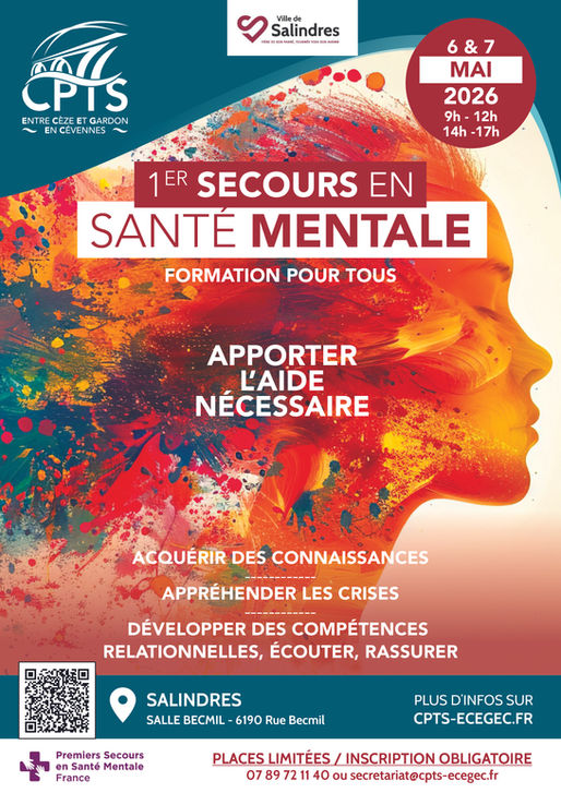 1er secours en santé mentale à Salindres