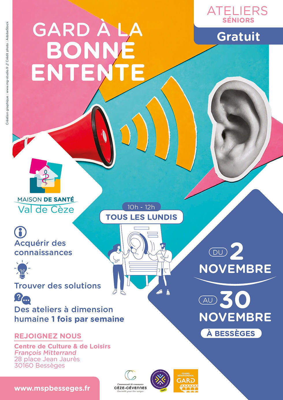 Gard à la bonne entente : des ateliers gratuits pour les séniors !