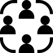 This image signifies a flywheel of community members explaining that framewirk is a leader in DPI community set up and management