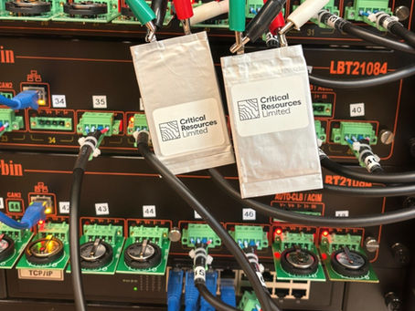 Critical Resources battery tech holds firm in month-long test