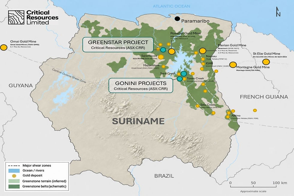Critical brings gold guns to Suriname hunt