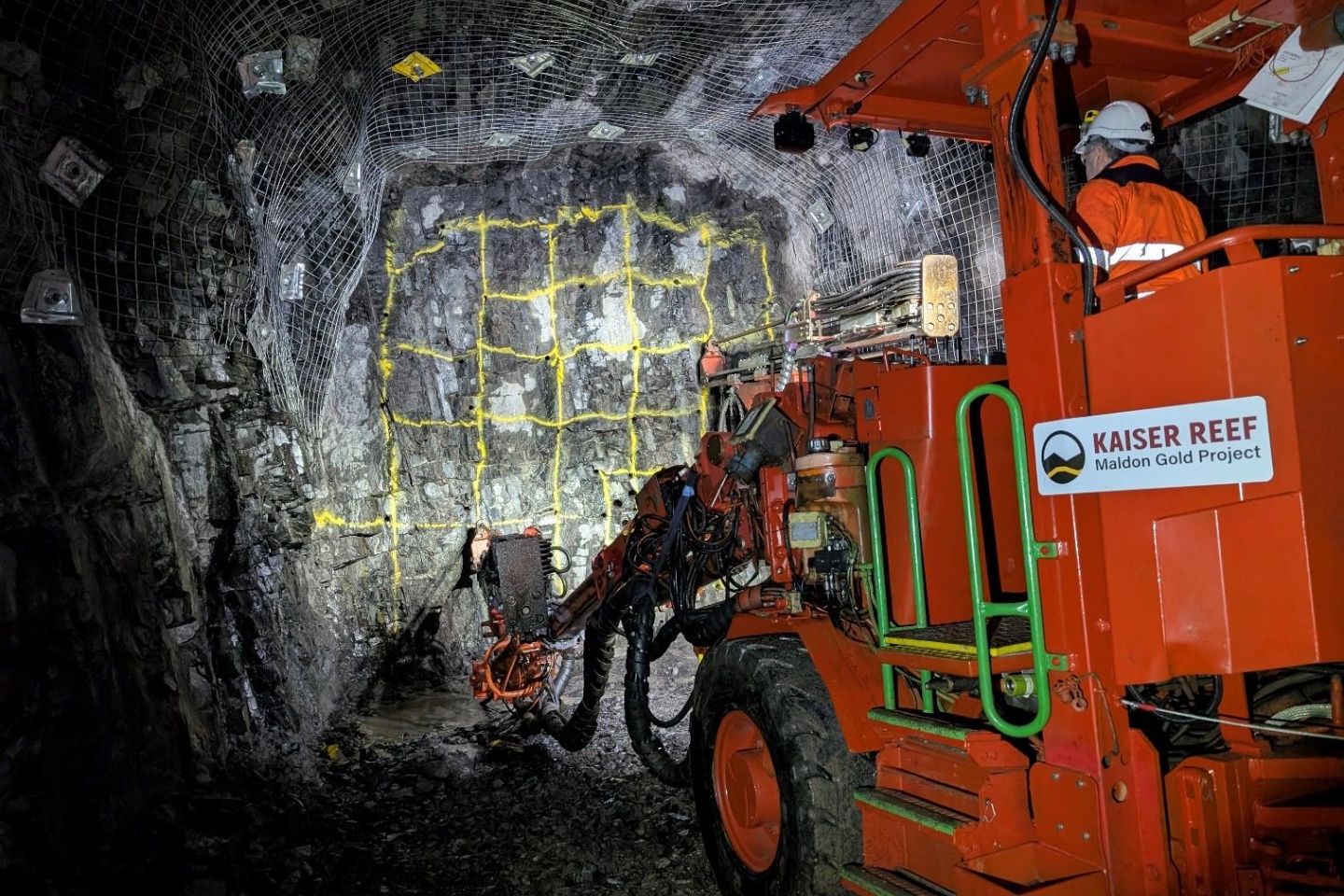 Kaiser digs deep at historic Victorian Maldon goldfield in Victoria