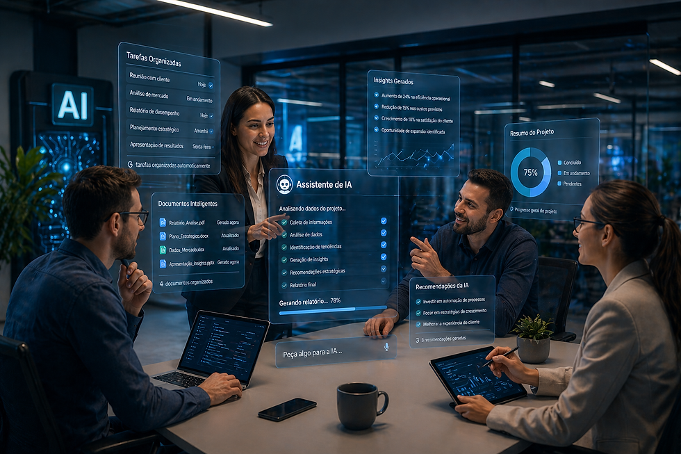 Miniatura: Produtividade com inteligência artificial Microsoft