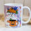 Thumbnail: Halloween Themed Cat with Pumpkin Mug Wearing Pumpkin Hat Ceramic 11oz Mug