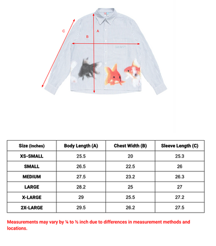 Goldfish Button-up Shirt | VANDYTHEPINK®