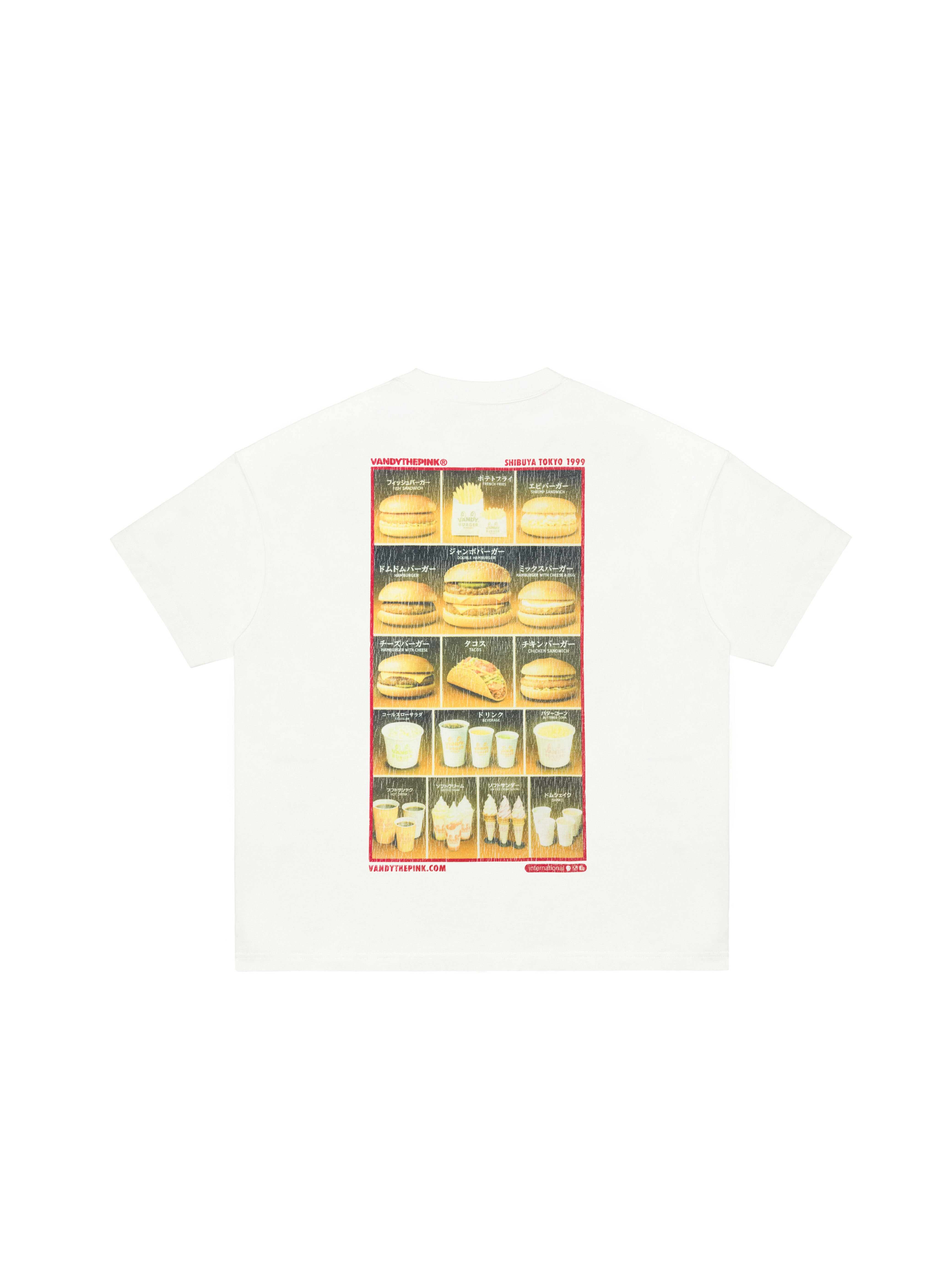 FastFood Menu Tee
