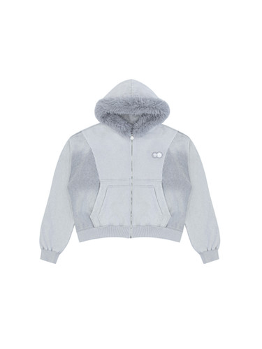 VTP® Fur Zip-up Hoodie | VANDYTHEPINK®