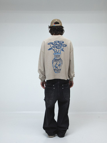 Oriental Flower Thermal L/S | VANDYTHEPINK®