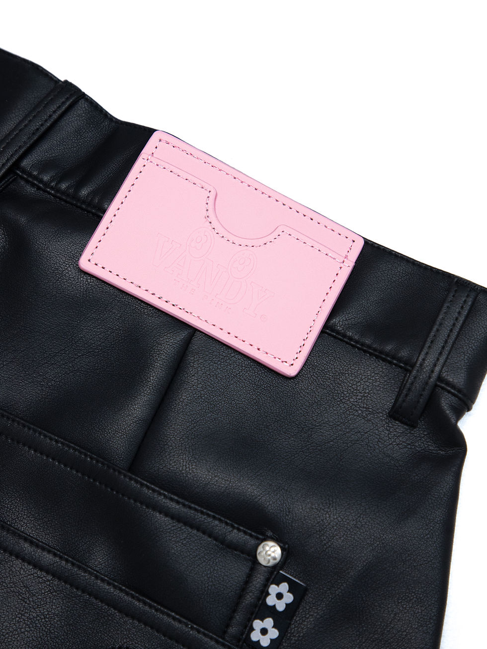 Thumbnail: Double Knee Leather Shorts