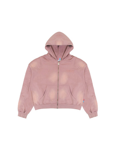 トップス Zip Up Hooded Sweatshirt \"Washed Pink\" トップス Zip Up Hooded Sweatshirt 