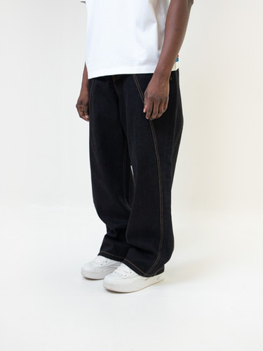 Contrast Raw Denim Pants | VANDYTHEPINK®