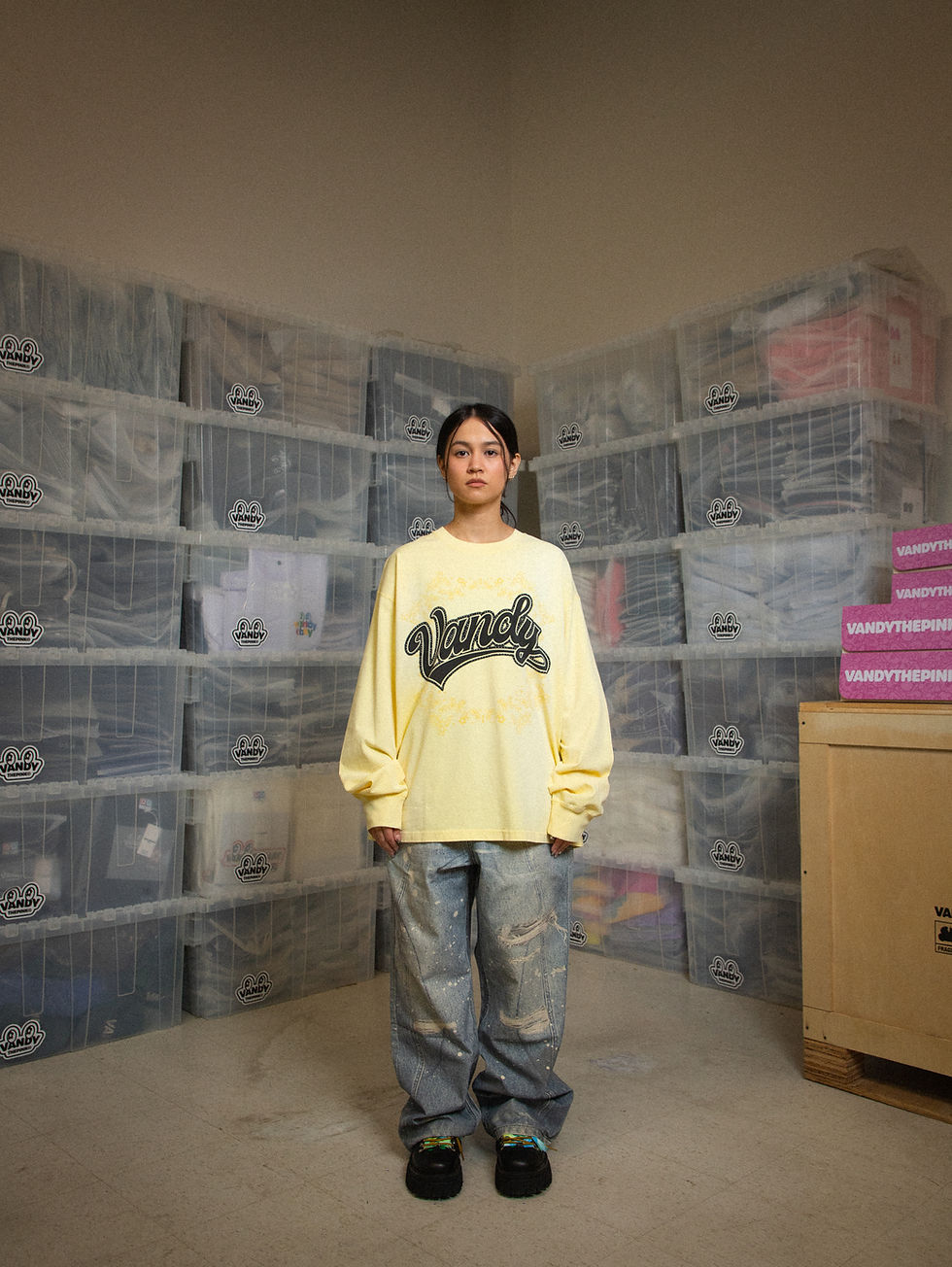 Thumbnail: Script Paisley L/S
