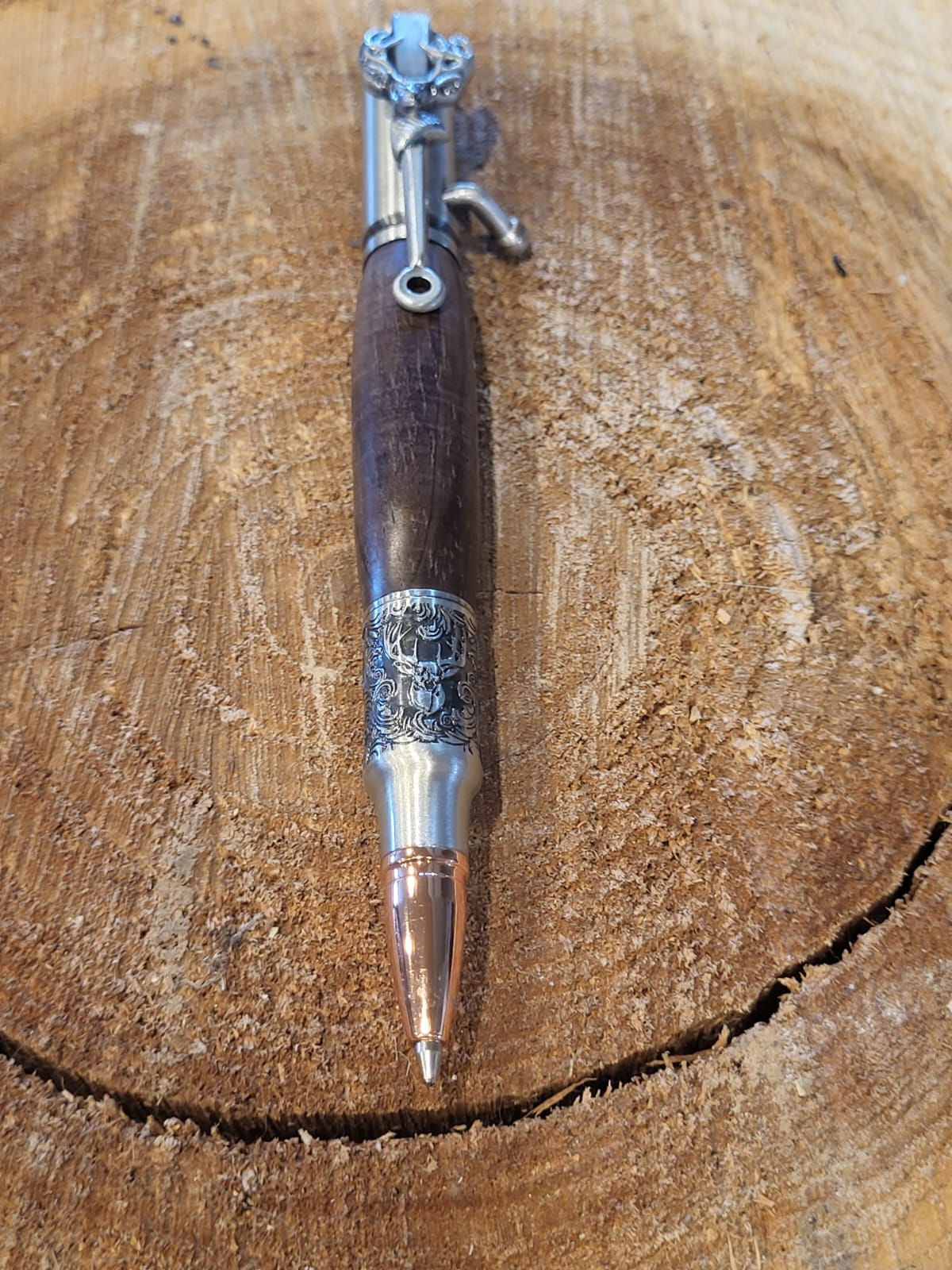 Deer Hunter Pewter Cocobolo