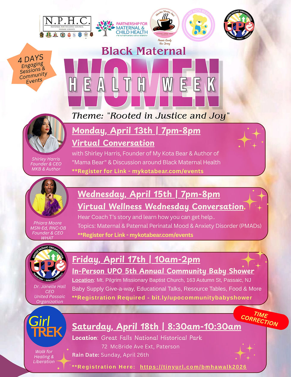 Black Maternal Health Week - 4 DAYS