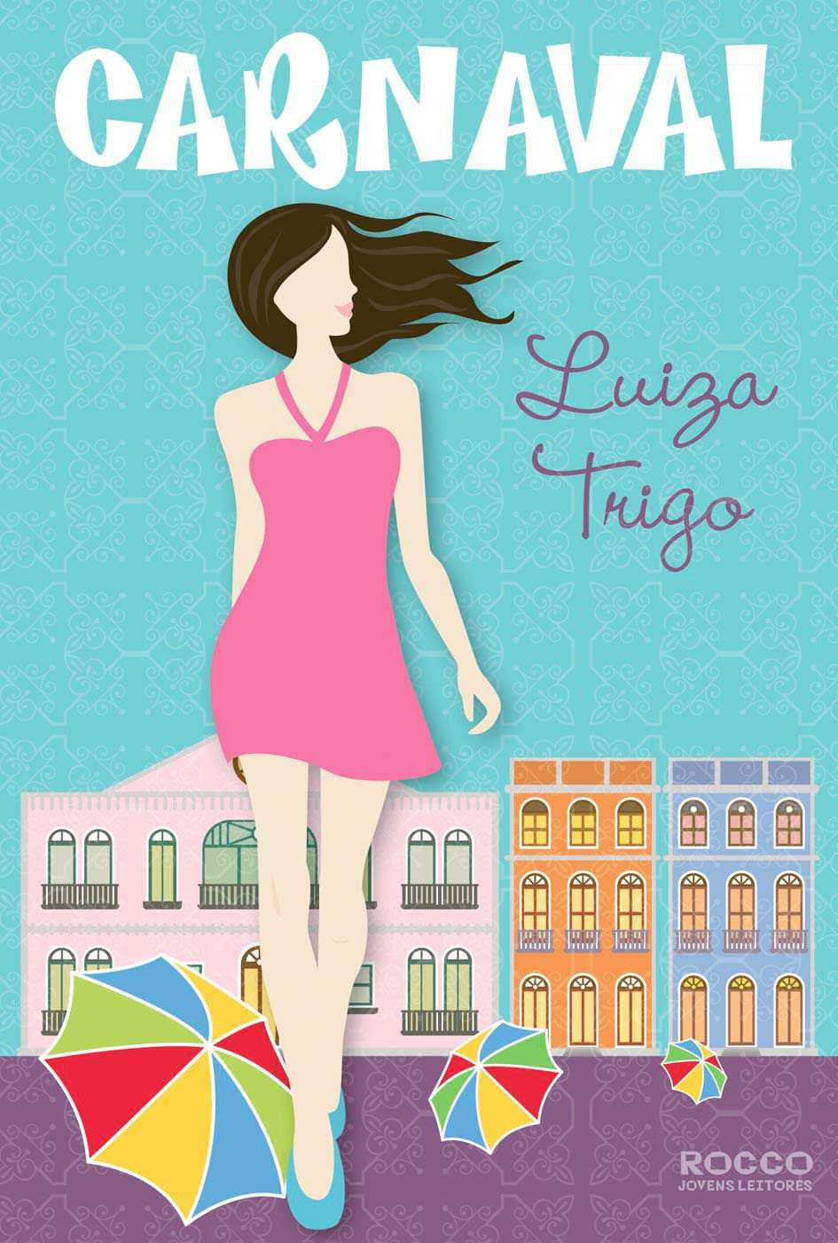 Capa do livro "Carnaval", um romance que se passa na praia