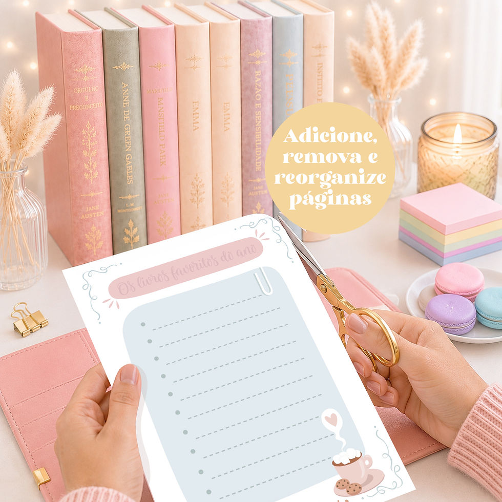 Miniatura: O Fabuloso Planner da Leitora de Carteirinha (planner literário de 100 páginas)
