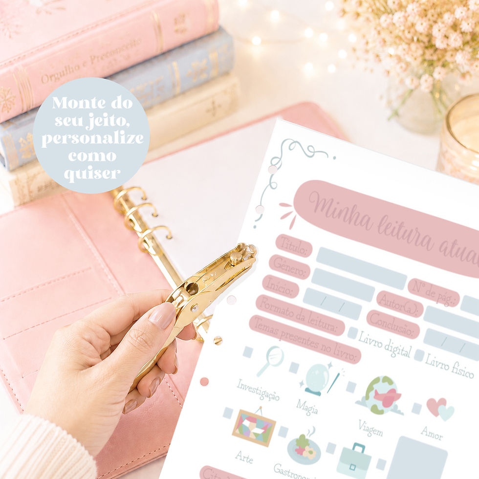 Miniatura: O Fabuloso Planner da Leitora de Carteirinha (planner literário de 100 páginas)