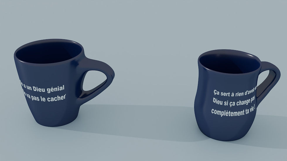 Tasses du royaume de Dieu