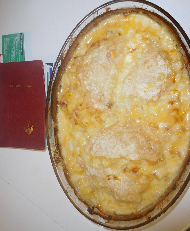 Tartiflette et Bible