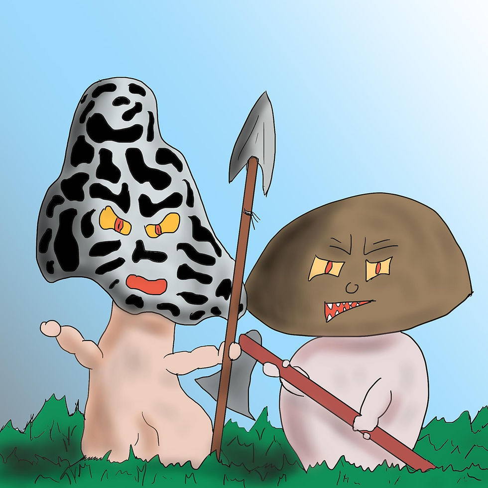 Champignons guerriers
