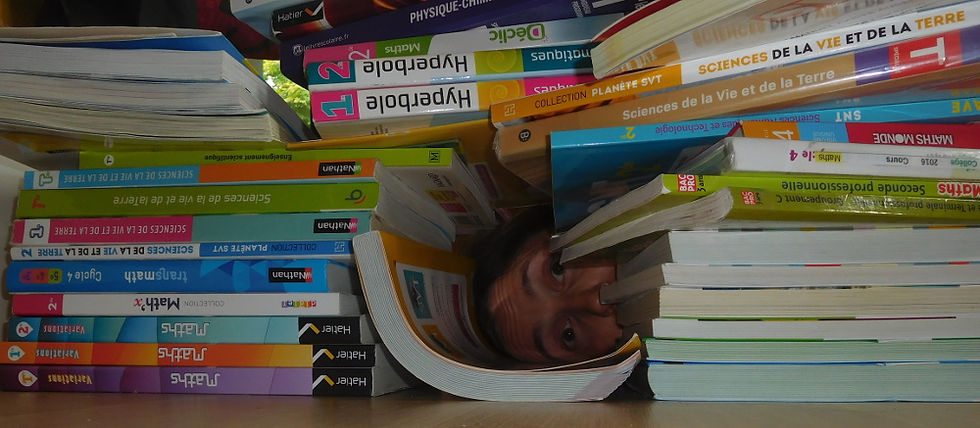 Trop de livres scolaires