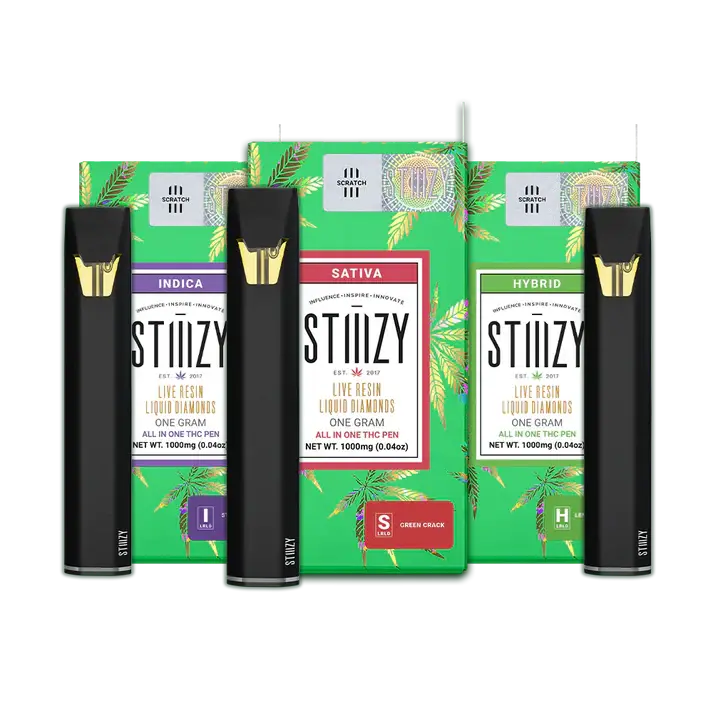STIIIZY Live Resin Liquid Diamonds All-in-One 1G Disposable