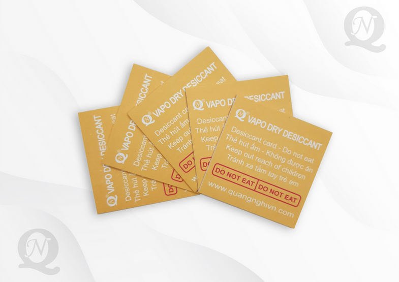 Vapo Dry Desiccant Card