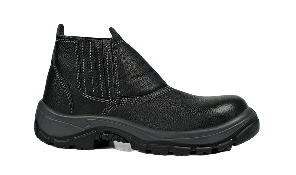 SIMEAORJ.COM - BOTINA ELÁSTICO BICO COMPOSITE PRETO C.A 42165 FUJIWARA NO RIO DE JANEIRO