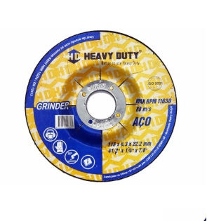 DISCO DE DESBASTE FERRO 7 (178 X 6,3 X 22,22) GRINDER HEAVY DUTY