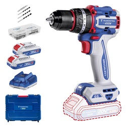 PARAFUSADEIRA/FURADEIRA 13MM C/2 BAT 20V 2,0 AH CARREG BIVOLT TRAMONTINA